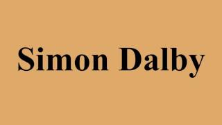 Simon Dalby
