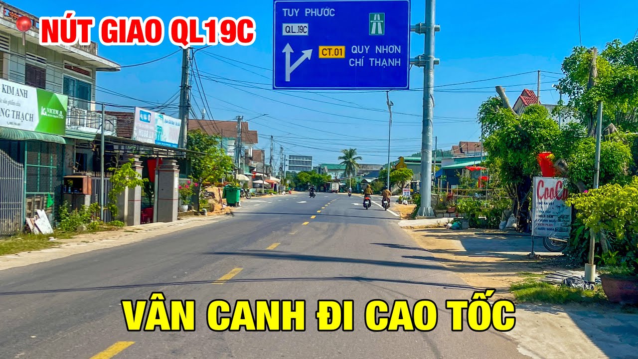 ĐƯỜNG TỪ VÂN CANH XUỐNG NÚT GIAO CAO TỐC (QUỐC LỘ 19C) - XUỐNG NGÃ 3 DIÊU TRÌ