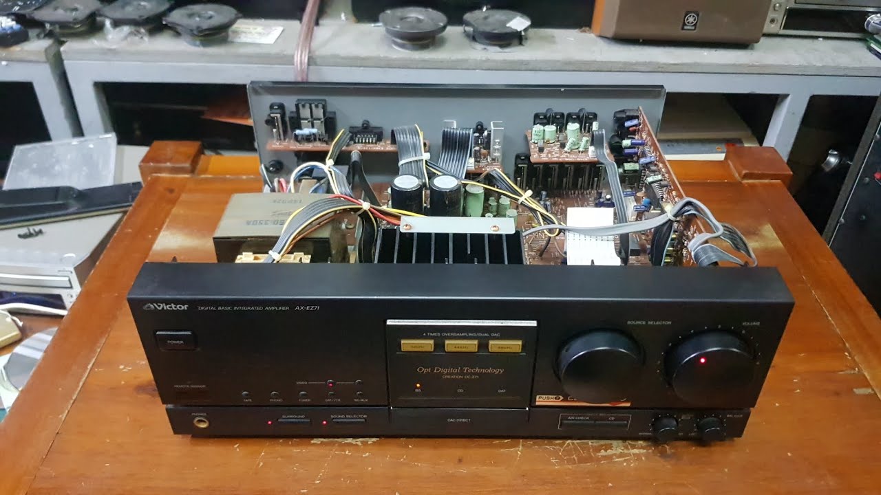 Victor AX-EZ71 with Optical TV input, multi-functional