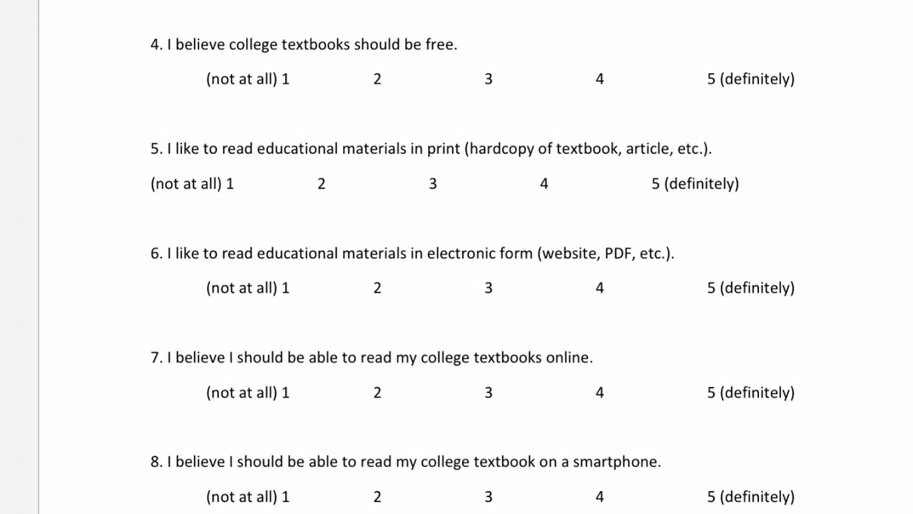 How To Enter Survey Data In Excel YouTube