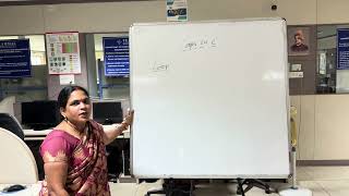 Loops concepts in c programming language explained by  professor bhavani