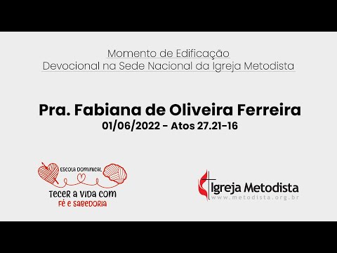 Devocional com Pastora Fabiana Ferreira