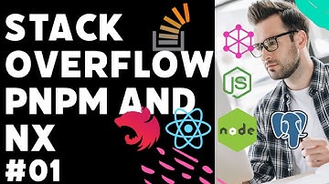 Stack Overflow Clone - baseline app using PNPM and Nx and setup apps and packages #nestjs [Day 01]