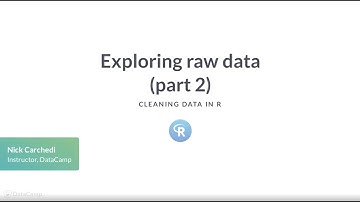 R Tutorial : Exploring raw data (part 2)