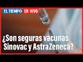 El Tiempo en Vivo: ¿Son seguras y eficaces las vacunas de Sinovac y AstraZeneca?