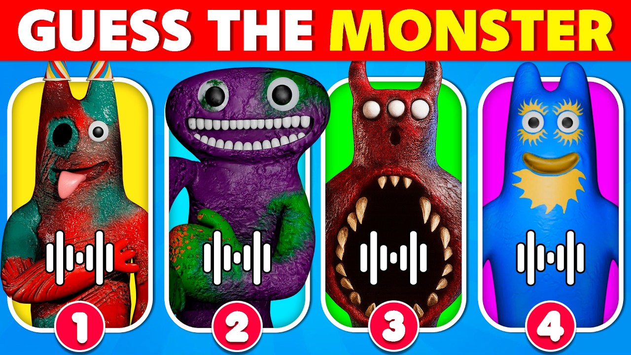 Guess The Garten Of Banban 8: Anti Devil😈 Monsters By VOICE🔊Banban♥️Jumbo Josh🥦Flumbo💙