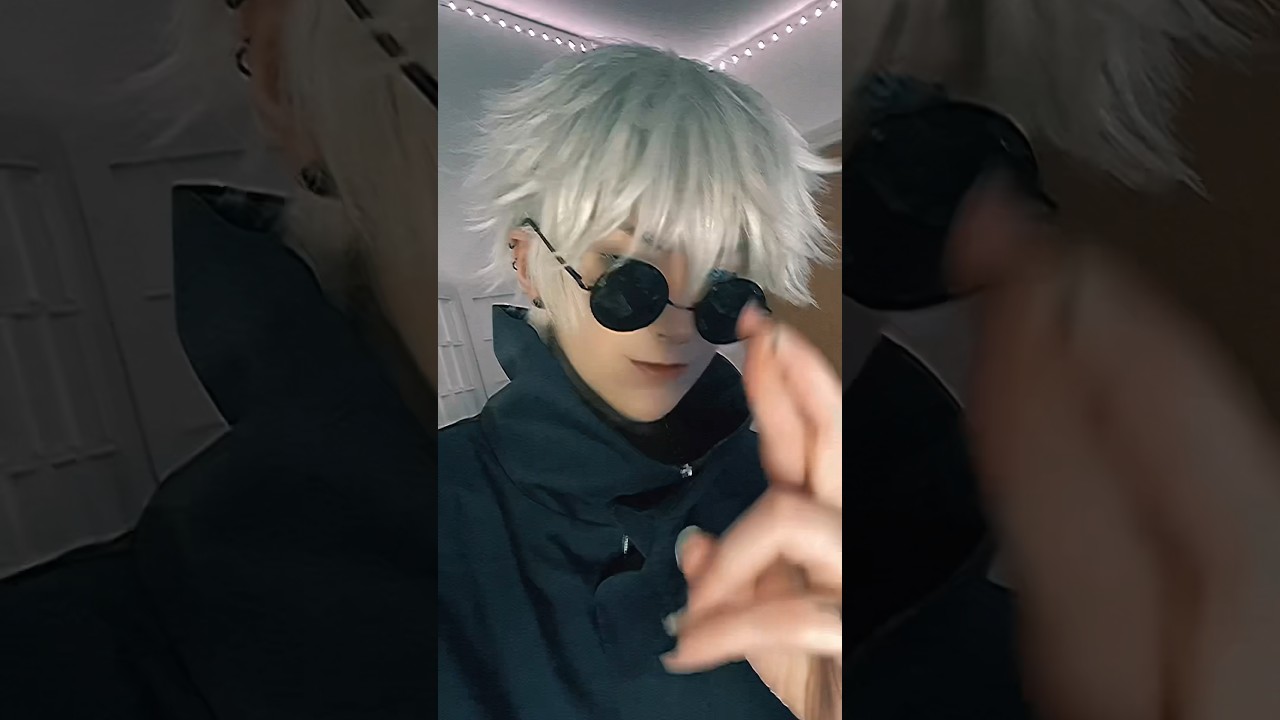 Cosplaying Him is so much FUN #gojo #gojocosplay #jujutsukaisen #cosplay
