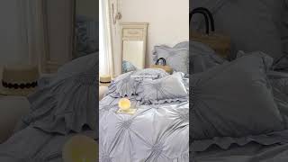 Sweet And Ruffled embroideredbedding embroidery ruffledbedding luxurybedding