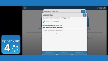 Data Retrieval from Wireless Sensor (SPARKvue)