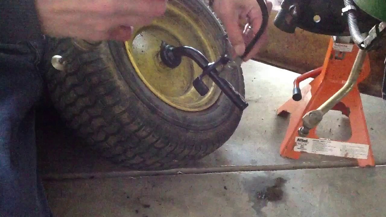John Deer LA130 front wheel spindle replacement 3 YouTube