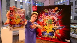 [DAY 4\/10] Unboxing Pokken Tournament DX AT THE NINTENDO NY STORE!!