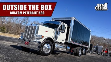 This Peterbilt 589 Box Truck Is Built Different