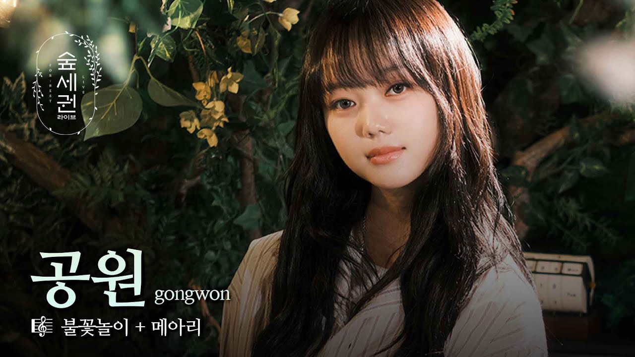 불꽃처럼 피어나, 메아리처럼 남다 | 공원 (gongwon) | 불꽃놀이 + 메아리 | 숲세권 라이브 (For:Rest LIVE)