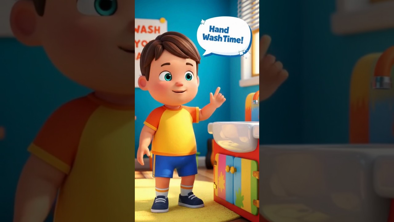 Hand wash Time| 3D Animation videos stories and entertainment