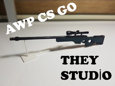 KARTONDAN AWP YAPIMI - CS GO PUBG ZULA