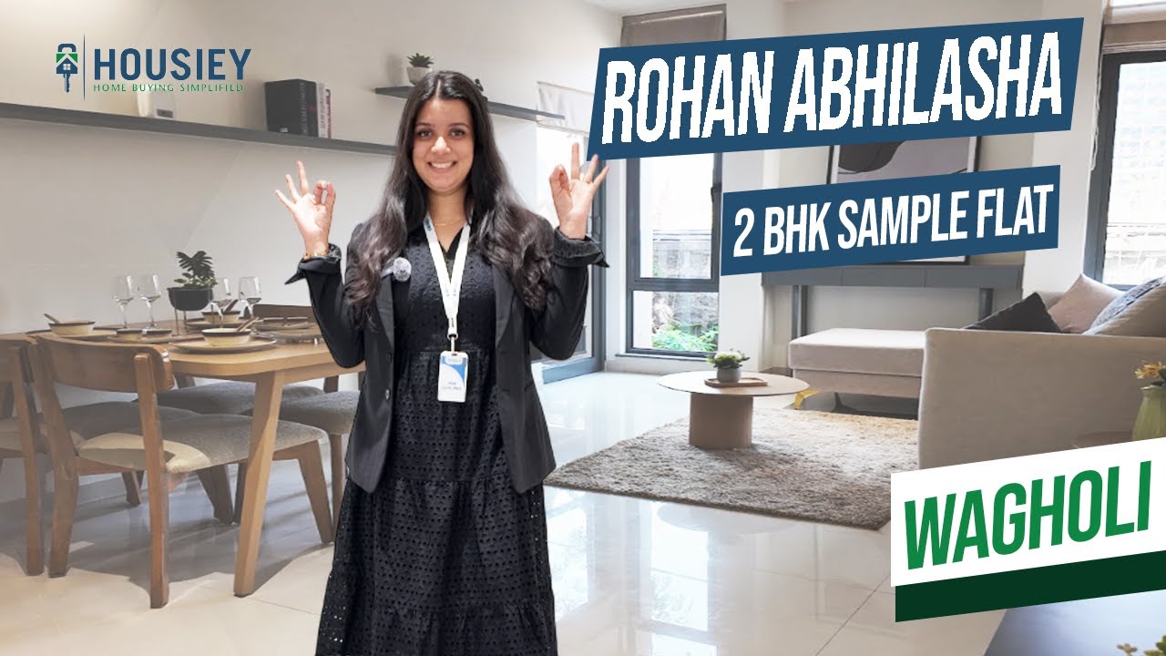Rohan Wagholi Project | 2 BHK Sample Flat Tour [2025] | Rohan Abhilasha 4