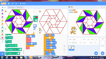 Lâp Trình Scratch Vẽ Hình Lục Giác Từ Hình Thoi-2-6|VĐD