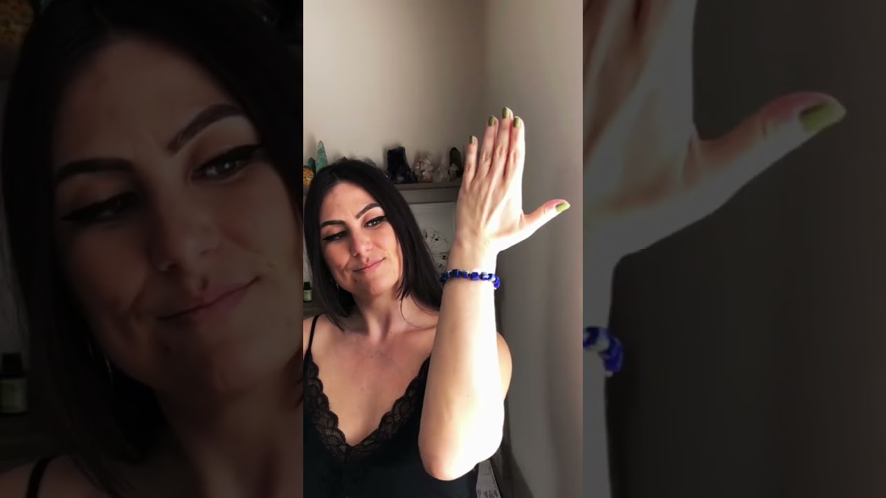 which hand for your crystal bracelet? ✨ 