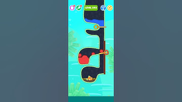 save the fish level 293 -mobile game/fishdom #shorts