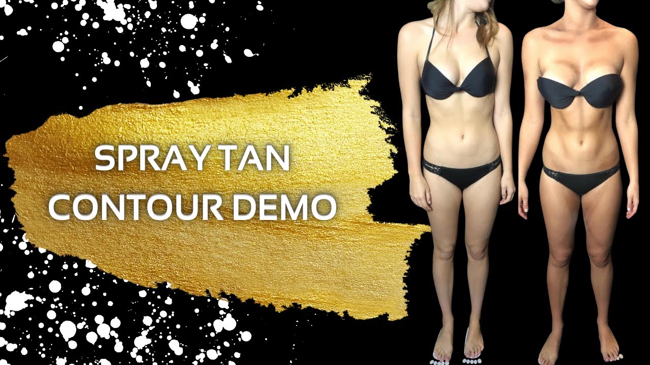 Spray Tan Body Contouring INSTANT Results! Slay Beauty Bar San Diego Spray Tan Class