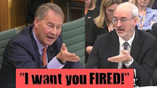 Rupert lowe UNLEASHES  on UNFIT civil servant " I want you fired"!