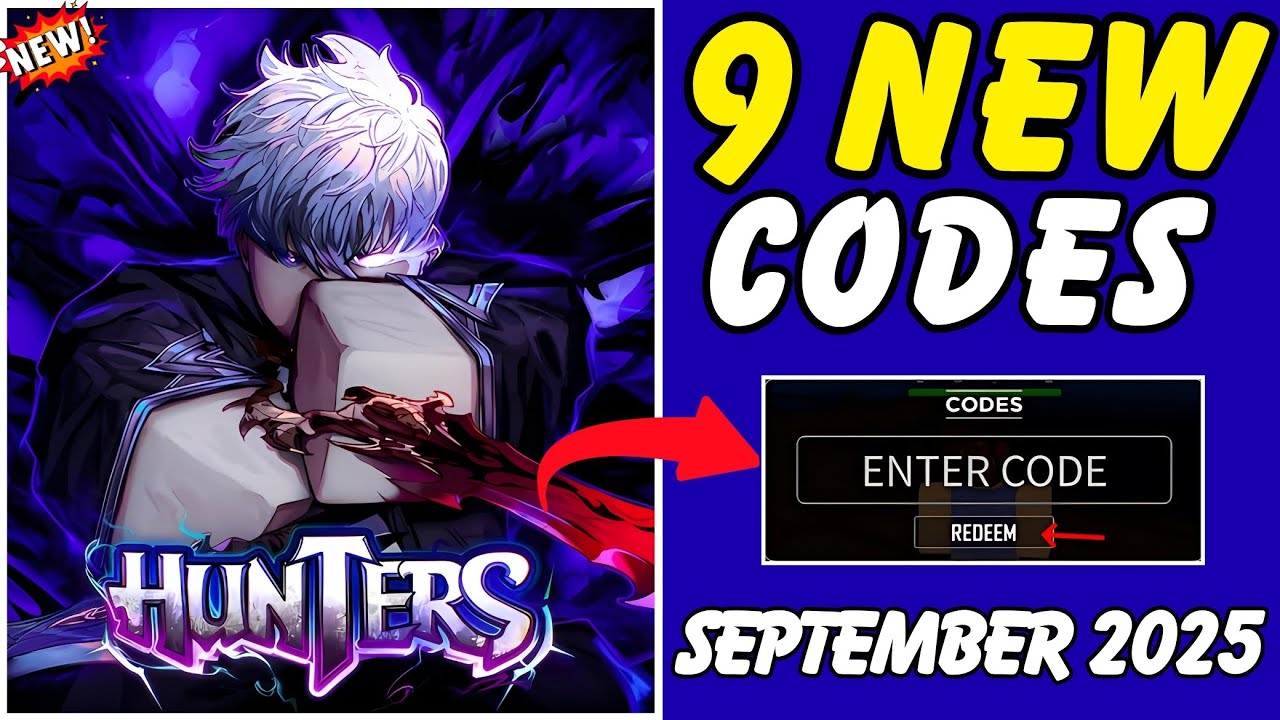 ⚡SEPTEMBER UPDATE⚡ HUNTERS Roblox Codes 2025 | ALL NEW Hunters Codes 2025