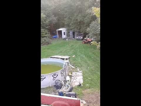 Viral Video UK Redneck Pool Jump 