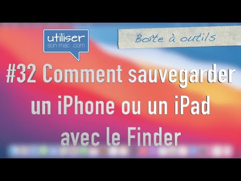 Comment sauvegarder un iPhone ou un iPad avec le Finder