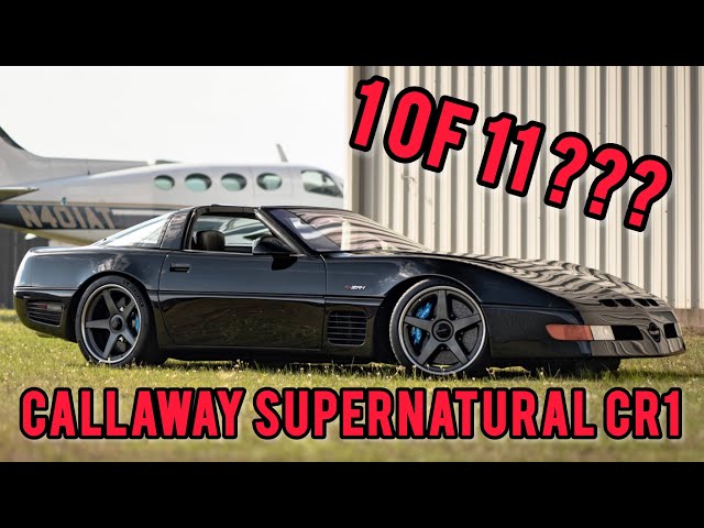 Callaway Corvette Supernatural ZR1 (CR1) is a timeless masterpiece