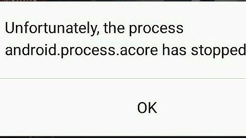 🛠️ Fix:Unfortunately, the process android.process.acore has stopped | 100% Working Solution! #shorts