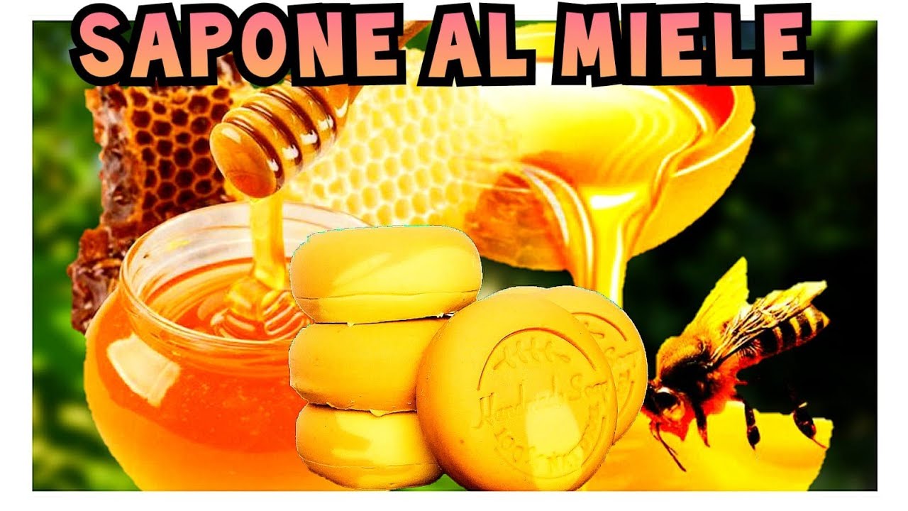 SAPONE NATURALE AL MIELE E CERA D'API