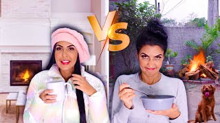 Rico Vs Pobre No Frio Bruna Vs Jaciara