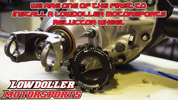 I install one of the FIRST Lowdoller Motorsports reluctor wheels on the Toxic Blazer!!!