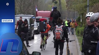 Studenti  krenuli biciklima do Strazbura po pravdu