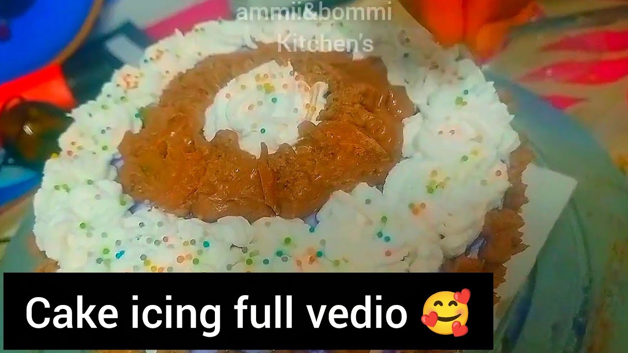 Cake icing full vedio / icing class for students 🥰 