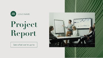 Free Project Report Video Template (Customizable) - FlexClip