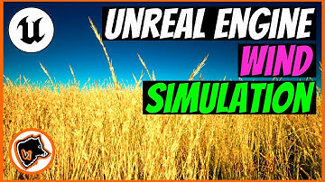 WHEAT FIELD + WIND SIMULATION in UNREAL ENGINE 5