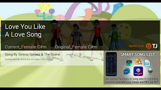 Love You Like A Love Song | Selena Gomez ft. The Scene | Karaoke | HD