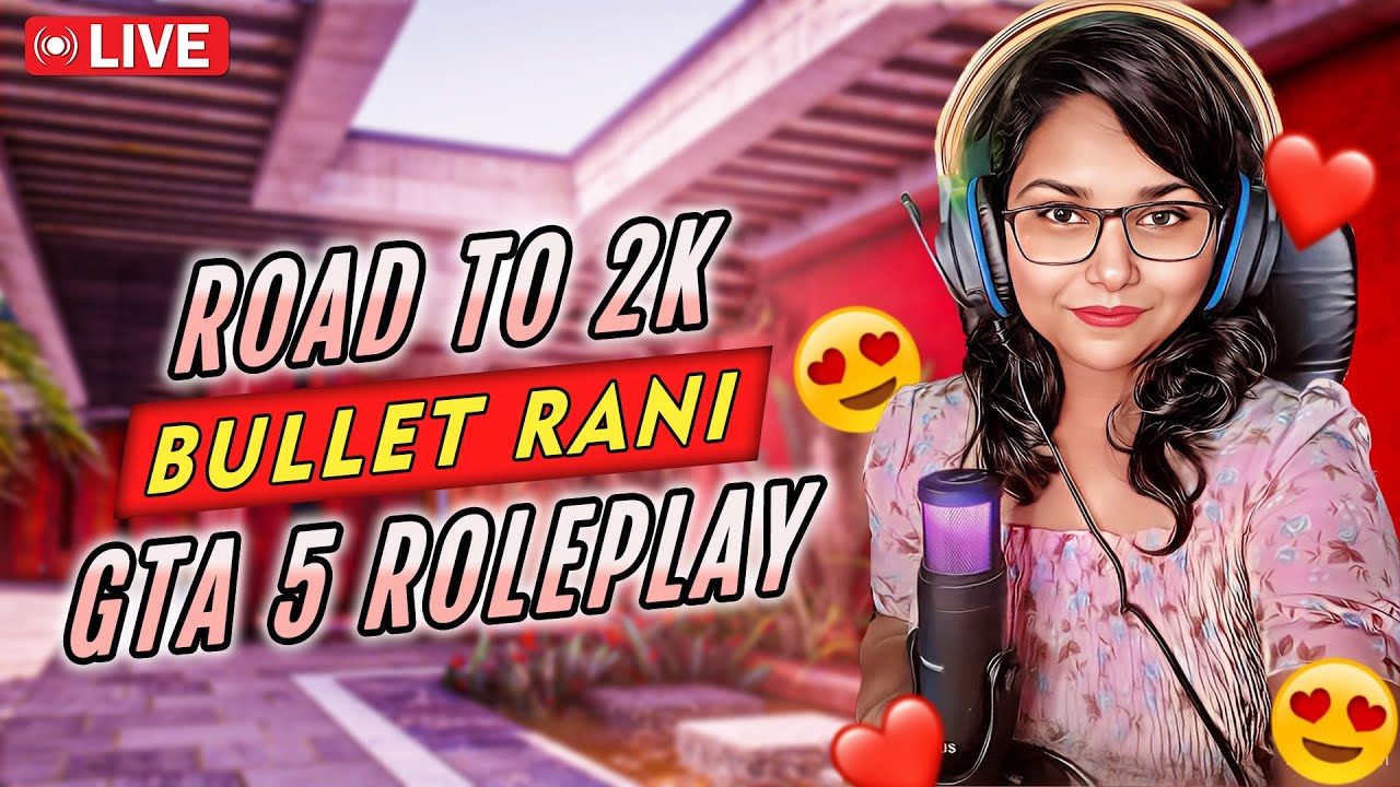 🔴PDM OWNER BULLET RANI IS LIVE | FUNNY ROLEPLAY IN GTA | GTA 5 RP # ...