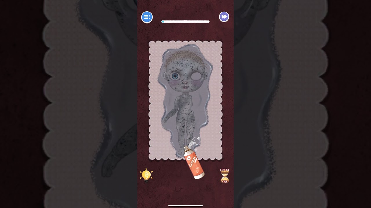 Housify Cleaning ASMR – Level 81 Walkthrough | Restore a Doll 🧸✨