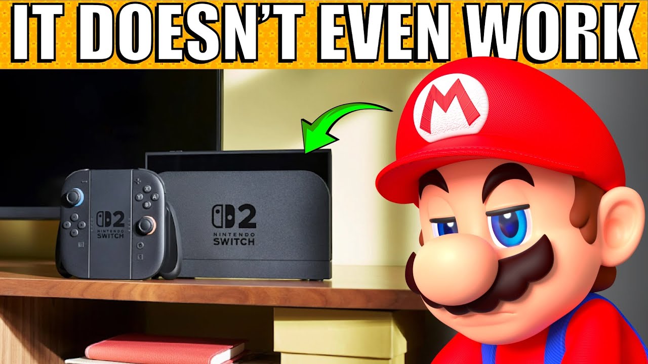 FIRST EVER OFFICIAL Nintendo Switch 2 UNBOXING & It DOESN’T EVEN WORK 🤦 ...