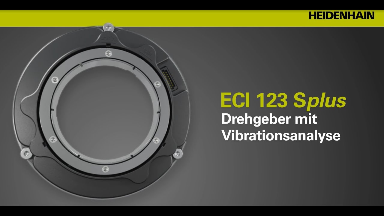 Ungestörte Produktionsabläufe und lange Lebensdauer der Maschine: Drehgeber mit Vibrationsanalyse