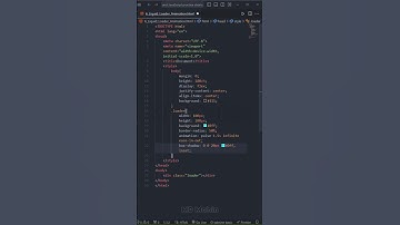 Liquid Loader Animation | HTML CSS JavaScript