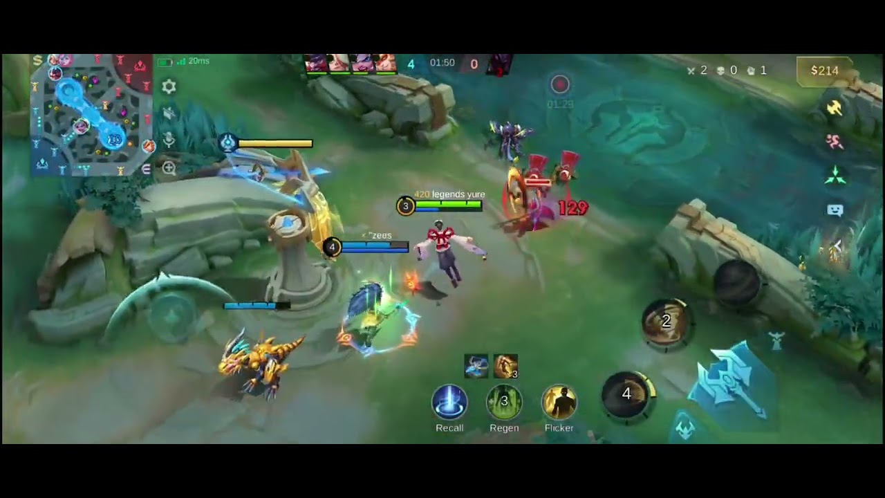 Vale mid lane gameplay highlights so early end game got 9mins(@RamelPalmagil }#mobilelegends,, 