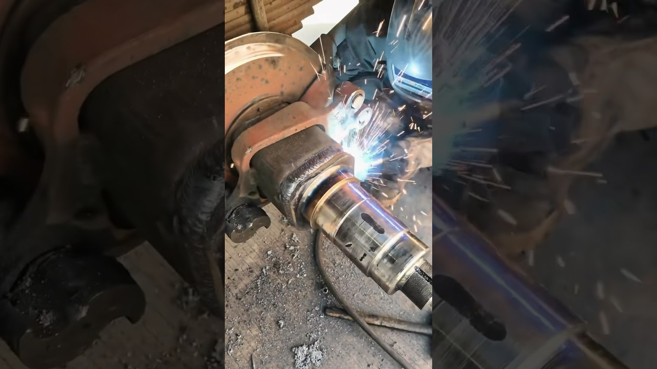 Broken Axle Welding Repair