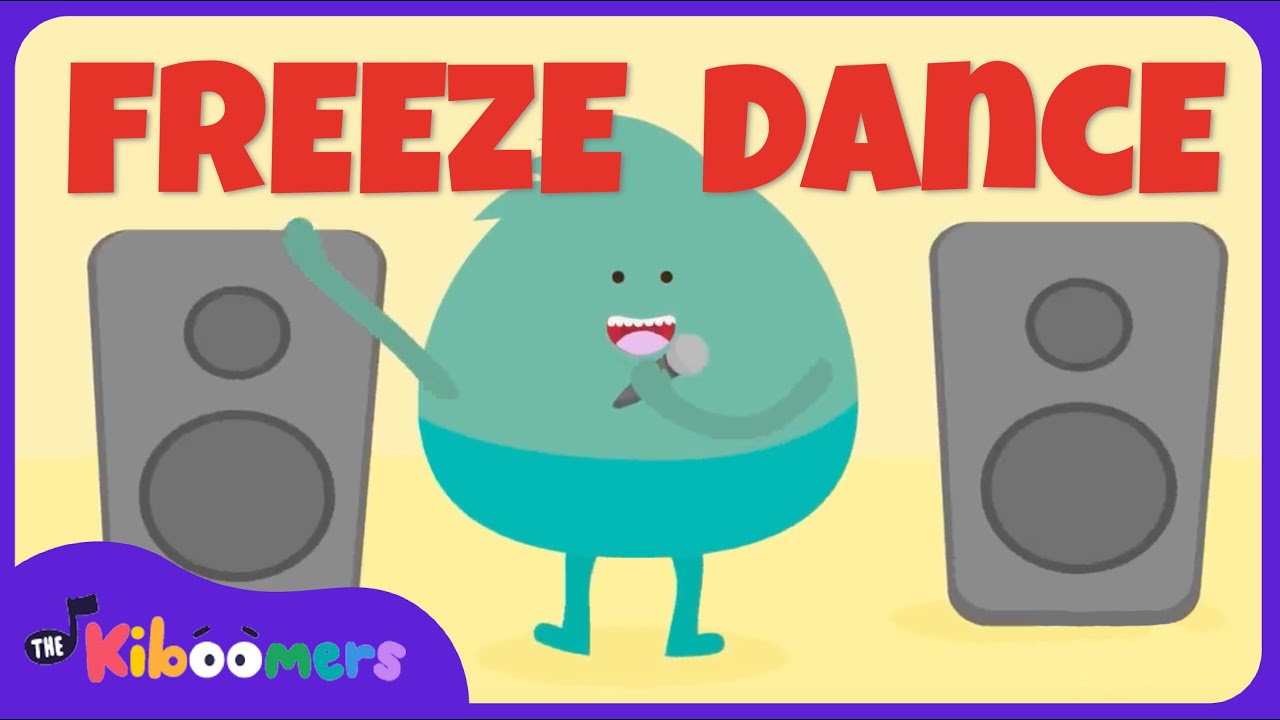 Party Freeze Dance Song   THE KIBOOMERS Preschool Songs for Circle Time