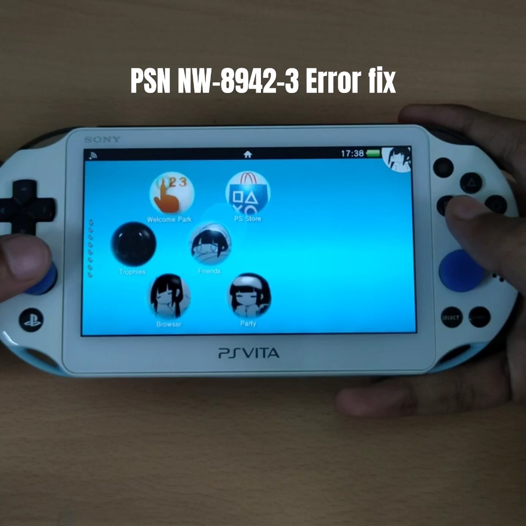 PSN NW-8942-3 Error fix , PS Vita #shorts #vita - YouTube