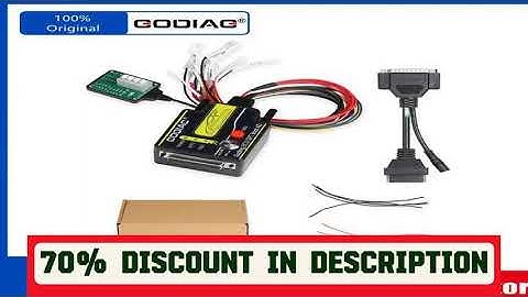 A must-have product! GODIAG ECU GPT Boot OBD2 ECU Diagnose Read & Write Adapter work with Openport