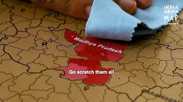 India Scratch Map - Promo Video