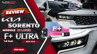 Kia Sorento nâng cấp 3 cặp module laser X-Light F+ Ultra 2024